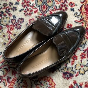 Patent leather loafers from Everlane